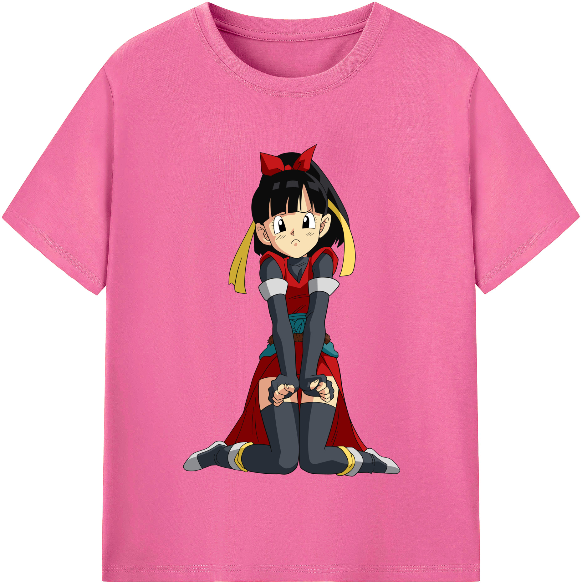 （画像用） ドラゴンボール パン DRAGON BALL Pan レディースカジュアルプリントTシャツ（綿100％）
